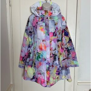 Ted Baker London "Sew In Love" Floral Print Performance Jacket